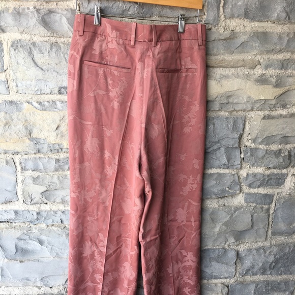 Club Monaco Jacquard Rose Trousers - Picture 7 of 8